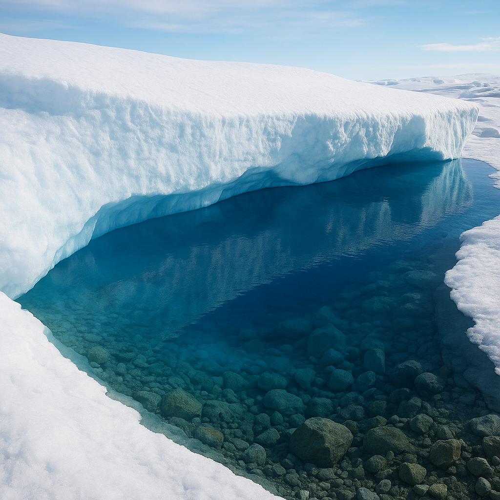 극지방의 빙저호수와 고대 바이러스