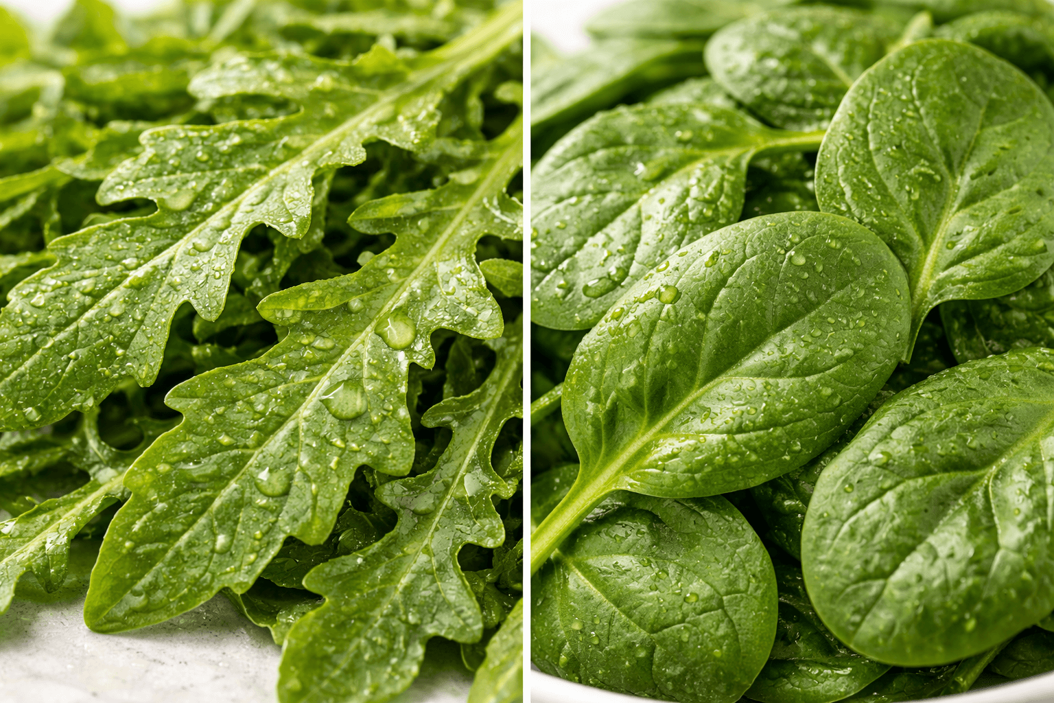 맛과 식감 비교: 향의 강도와 조리 적합성