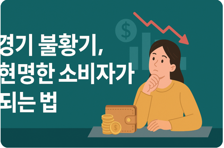 불황기의 소비, 왜 더 신중해야 할까?