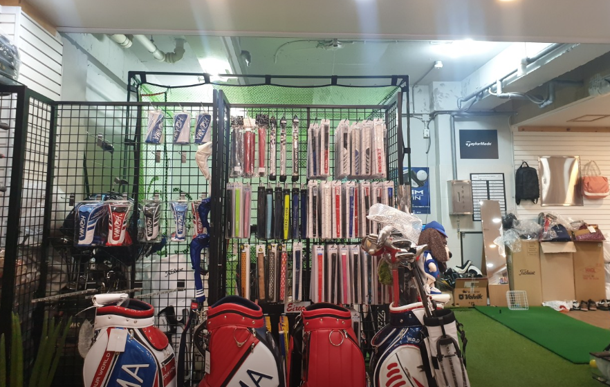 미남골프 실내 사진