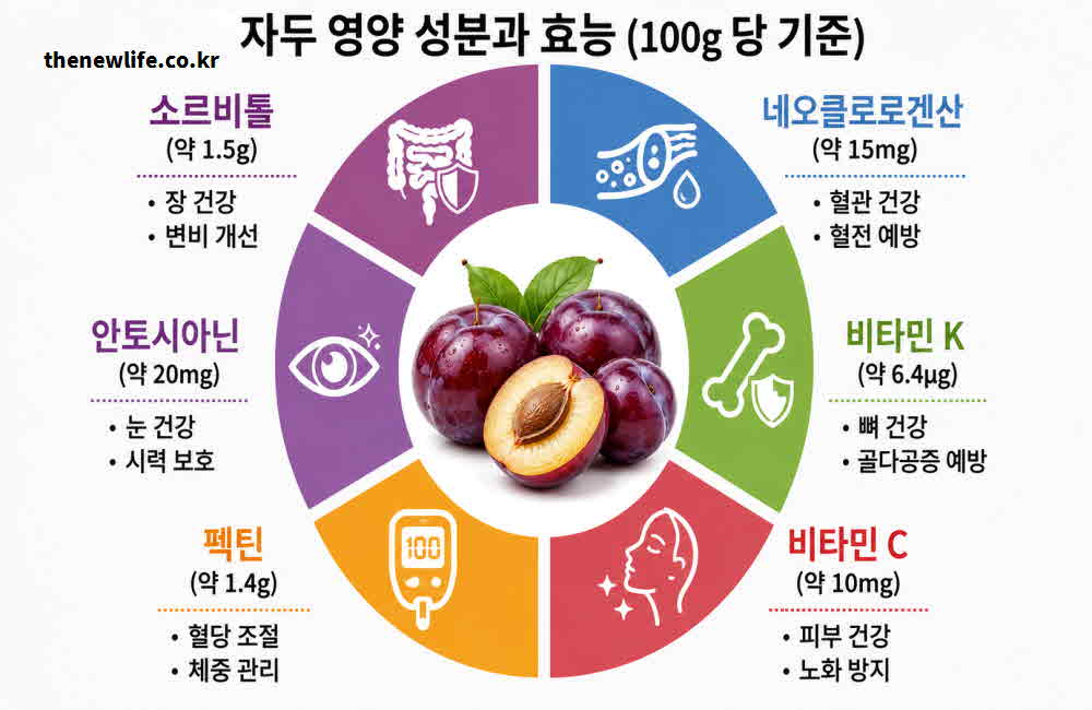 자두 효능 영양성분