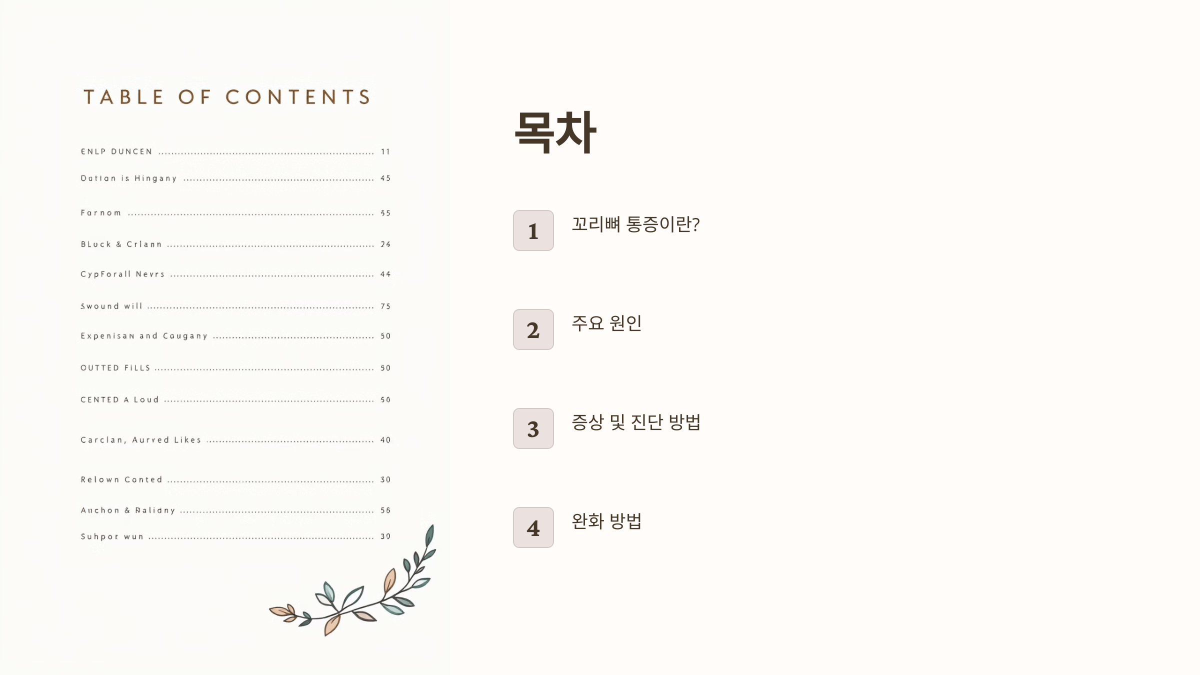 꼬리뼈 사진입니다.