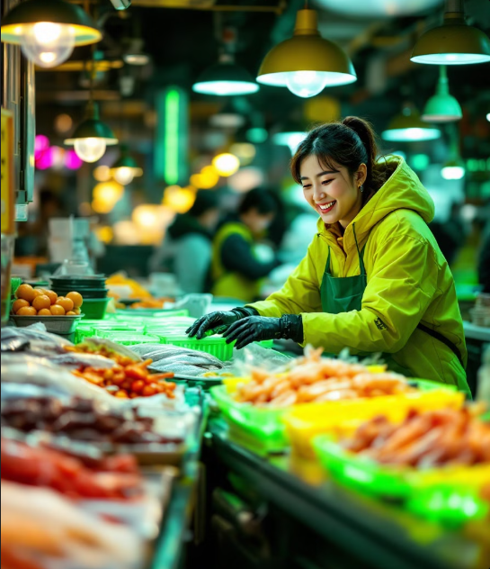 수산물 반값 할인