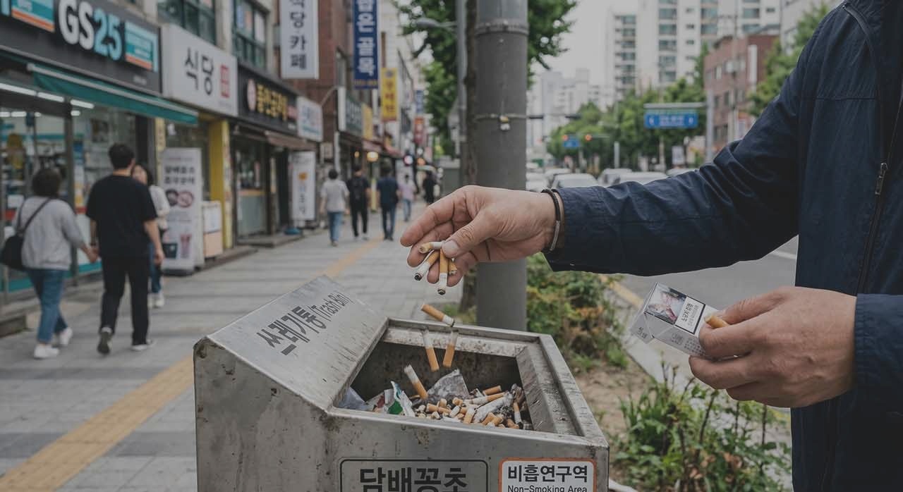 금연을 결심하는 손의 모습이다. [ⓒ이달의건강]