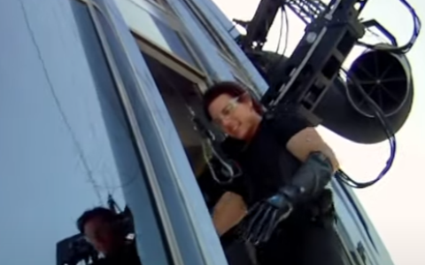 톰 크루즈의 미친 스턴트 촬영비화