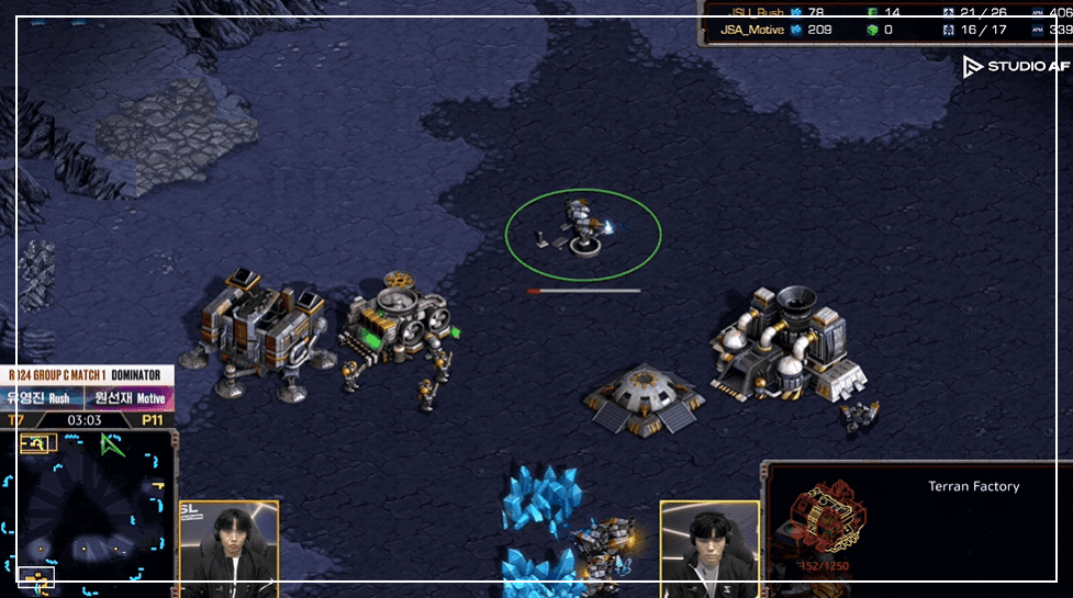 SSL 24강 C조 1경기 테란