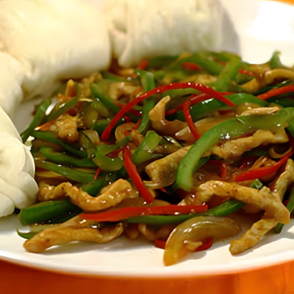 버섯 고추잡채 & 꽃빵 맛있게 만드는 법