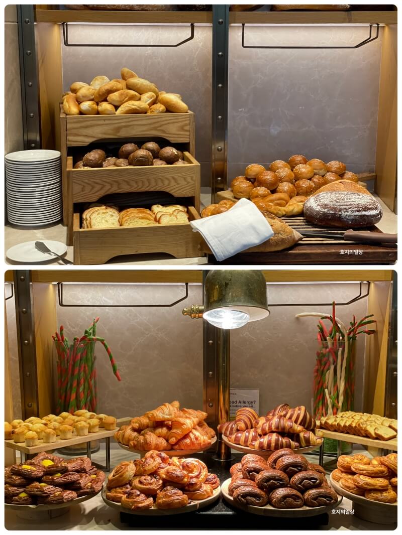 나트랑 모벤픽 리조트 - 파노라마 조식 빵 코너