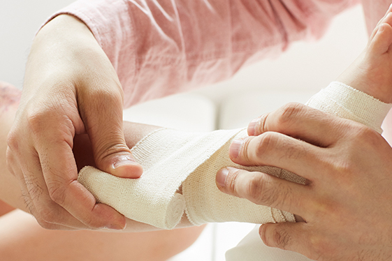 골절/화상/출혈/감전) 응급처치법