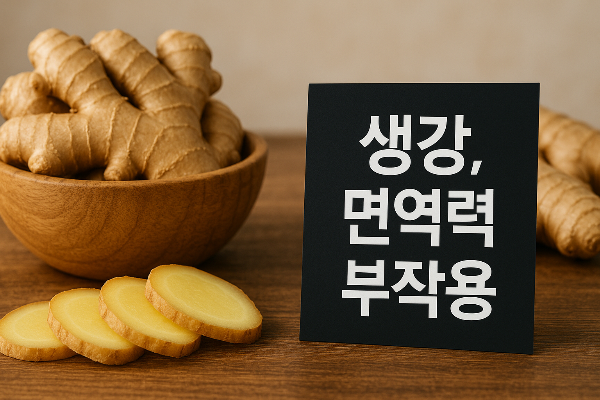 면역력 향상에 좋은 생강, 하지만 주의가 필요한 이유는?