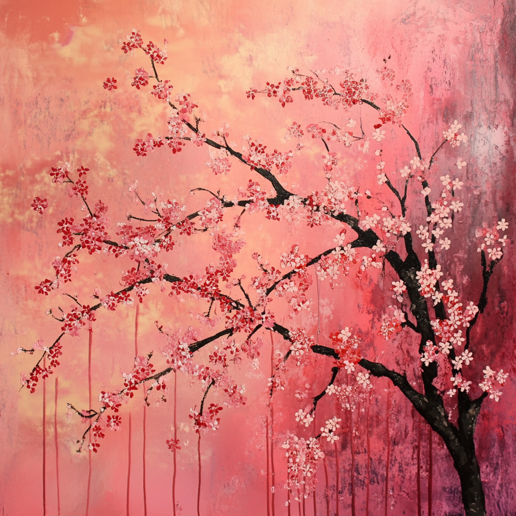 호수와 벚꽃이 어우러져 정말 예뻐요