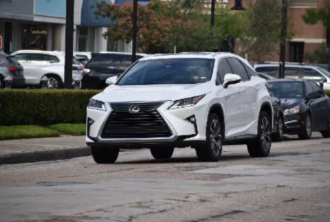 렉서스 SUV 화이트 색상