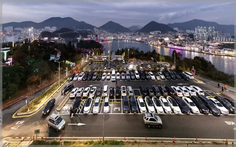 여수 해상 케이블카 주차장