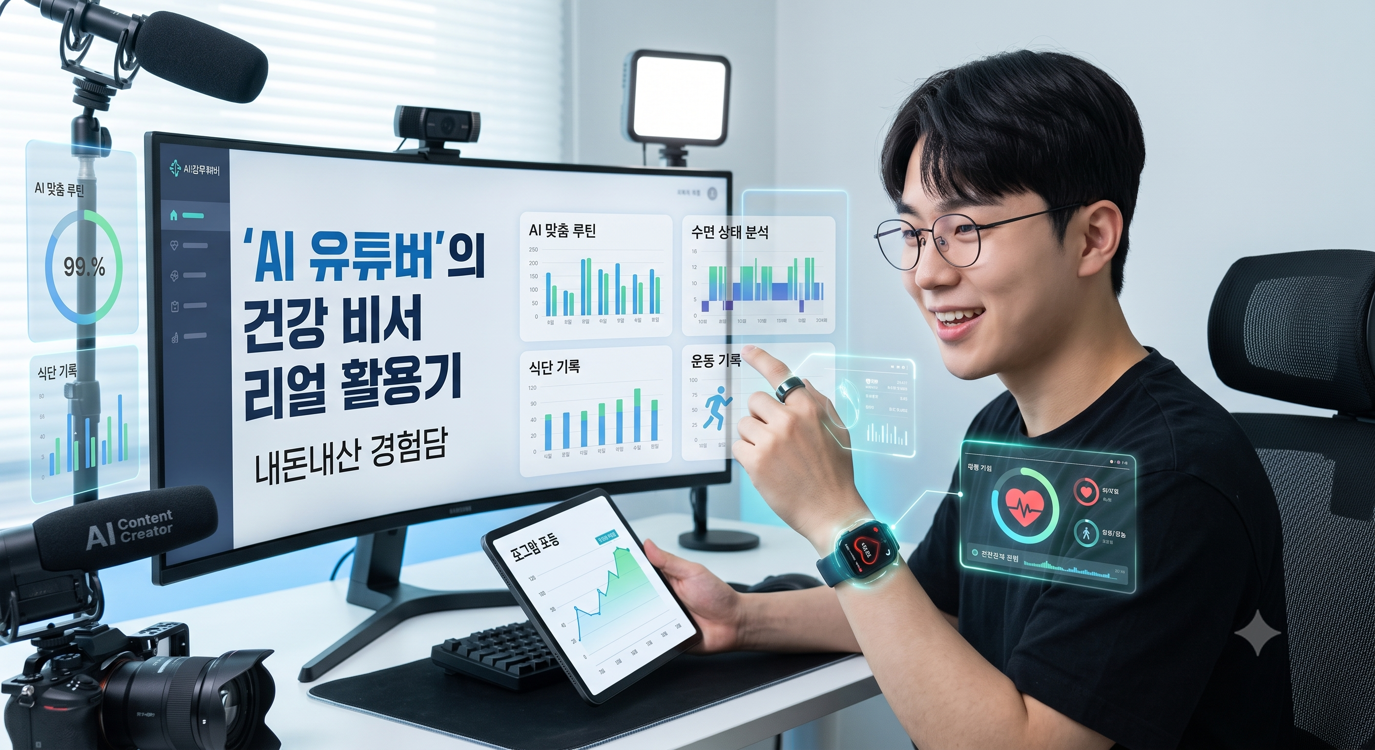 'AI 유튜버'의 건강 비서 리얼 활용기 (내돈내산 경험담)