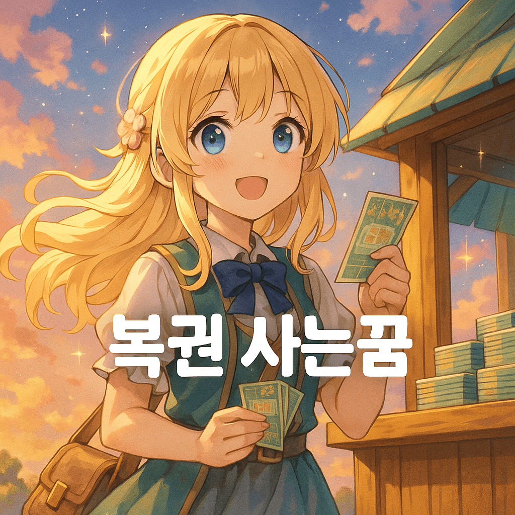 복권 사는 꿈 해몽