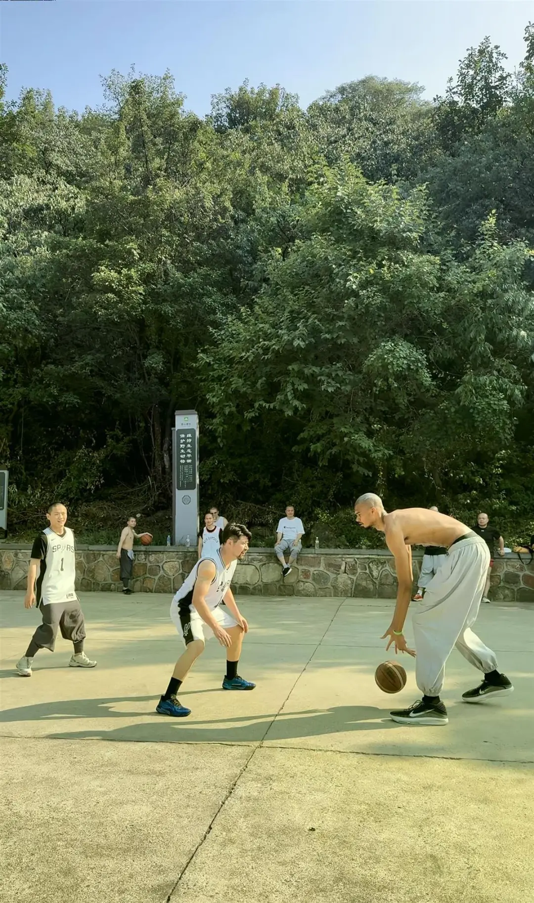웸반야마 소림사수행 중국어뉴스