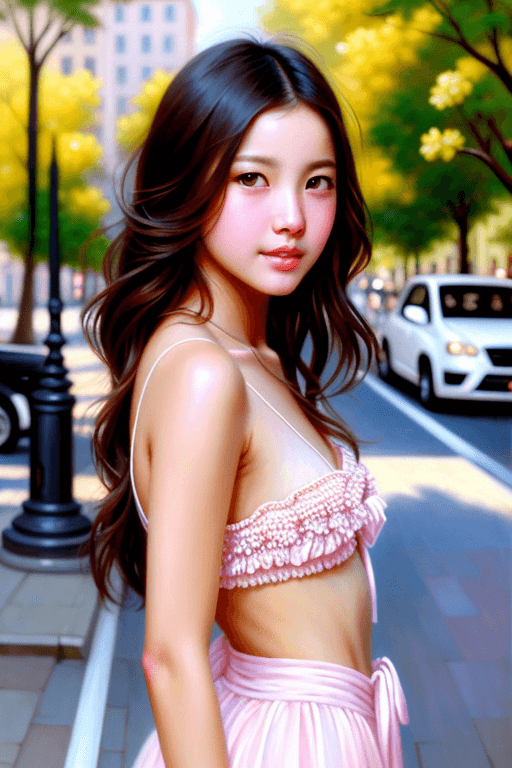 Playground AI로 생성한 그림(2) - K-POP 아이돌