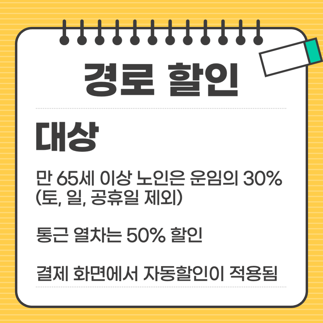 KTX 경로 할인