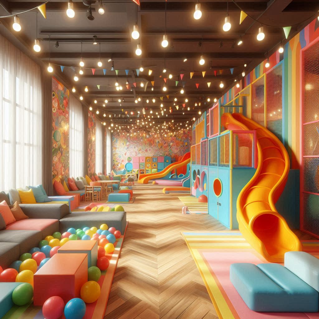 키즈카페 배경