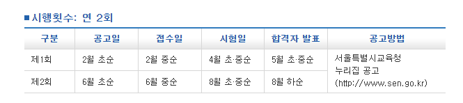 검정고시-시험-일정