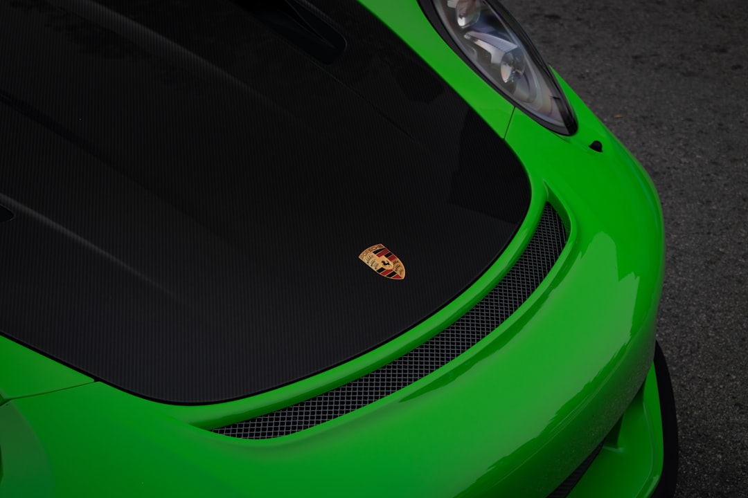 Green car