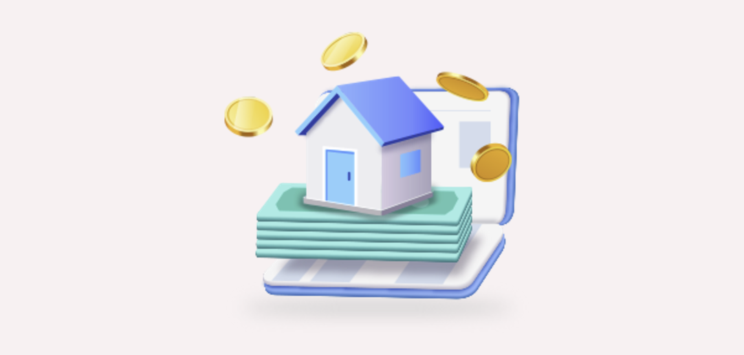 홈택스 메인 화면에 보이는 그림으로 2024년 종합부동산세 납부 관련 아이콘입니다