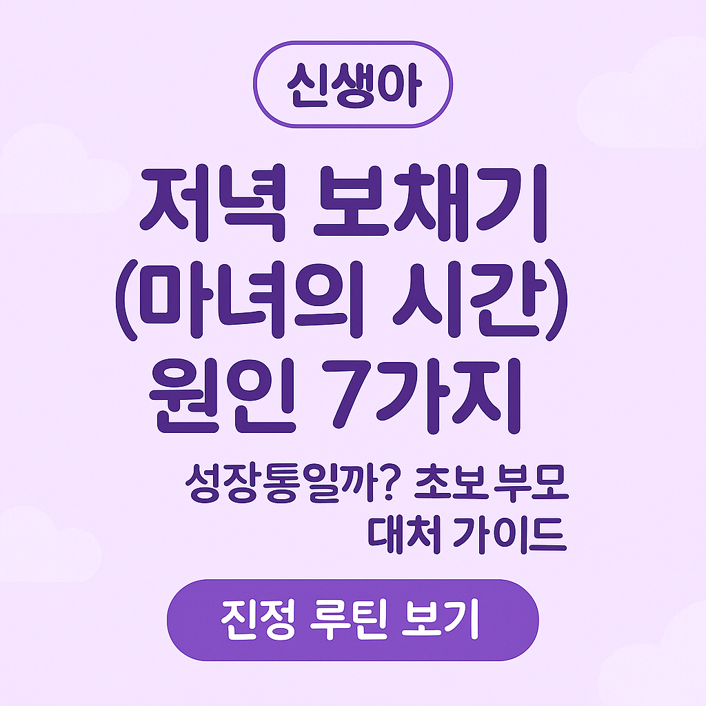 신생아저녁보채기, 마녀의시간, 신생아성장통, 0개월보챔, 신생아울음, 초보엄마육아, 신생아밤울음, 저녁보챔원인, 신생아진정루틴, 신생아육아정보