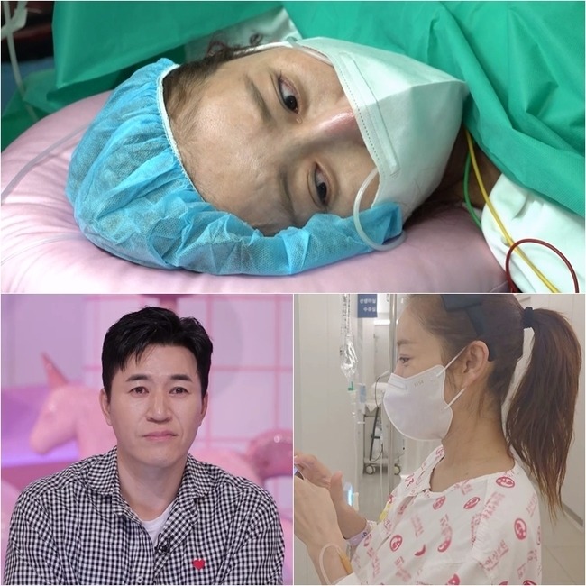 한다감 47세 출산 순간 