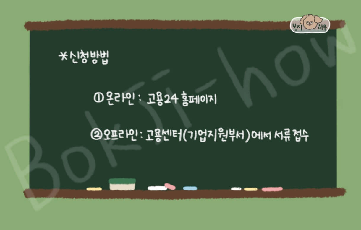 워라밸일자리 장려금 신청은 온라인과 오프라인 신청 모두 가능하다.