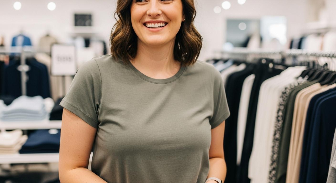 팔뚝살 커버 반팔티