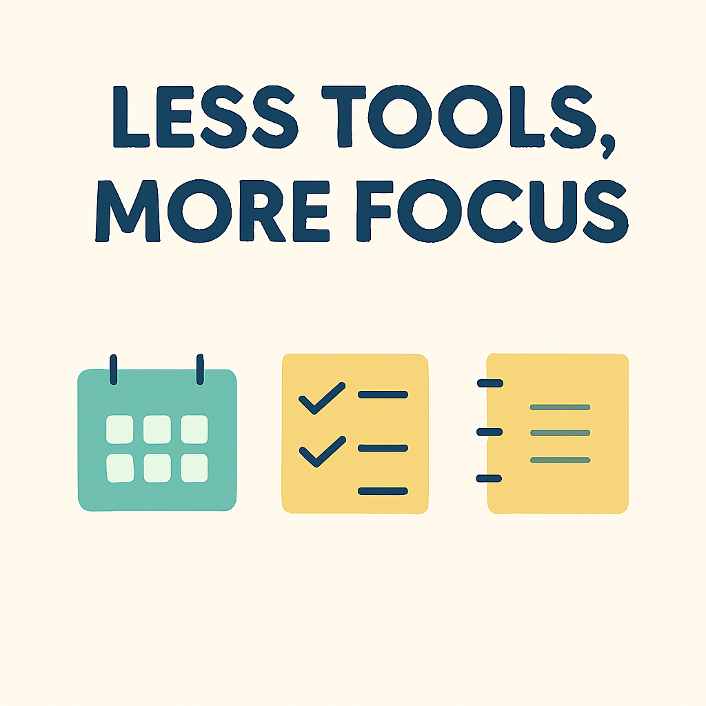 도구 미니멀리즘의 효과