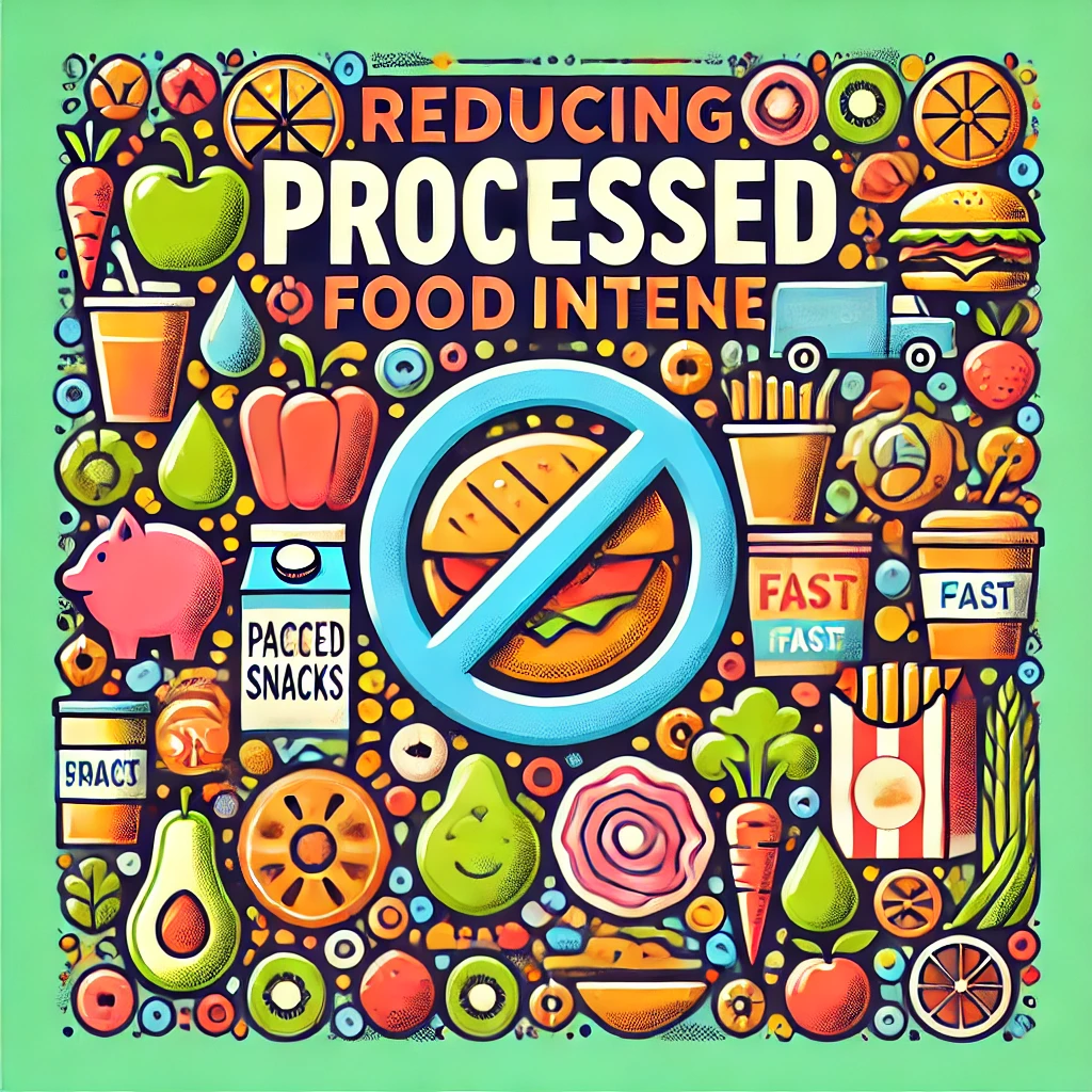 가공식품 섭취 줄이기