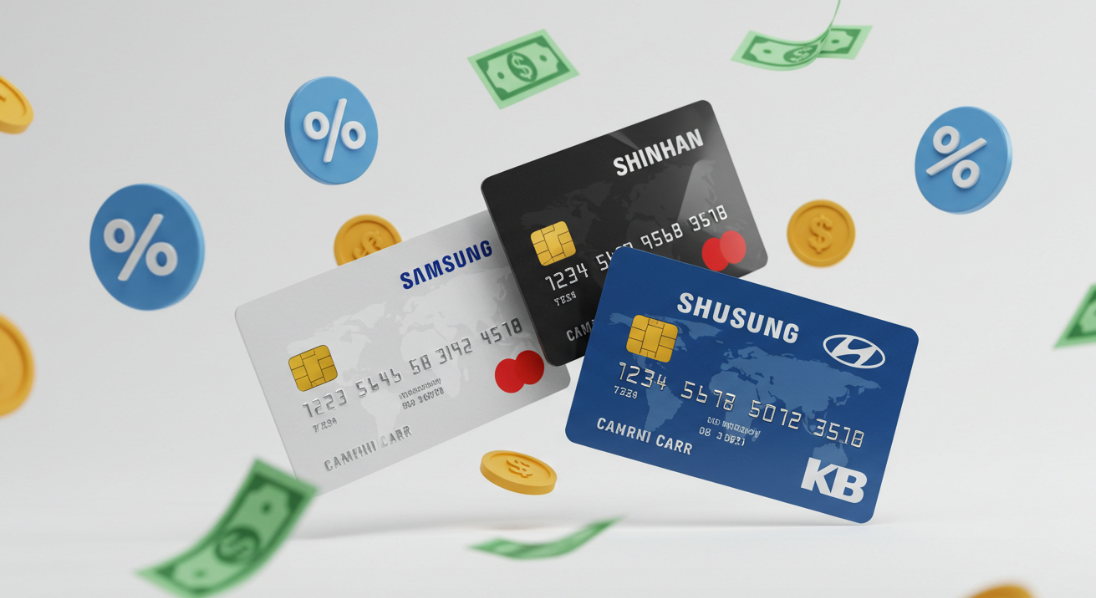 전기세 납부 혜택이 있는 주요 신용카드들
