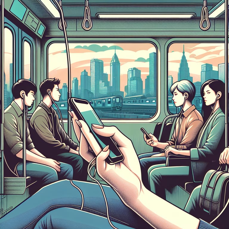 출퇴근길 스트레스