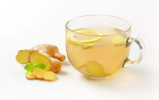 기침에좋은차-생강차