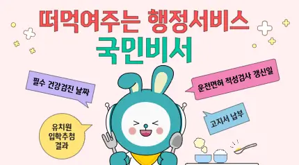 국민비서 구삐 알림서비스