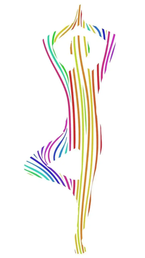 몸 안에서 신호가 전달되는 흐름을 표현한 인체