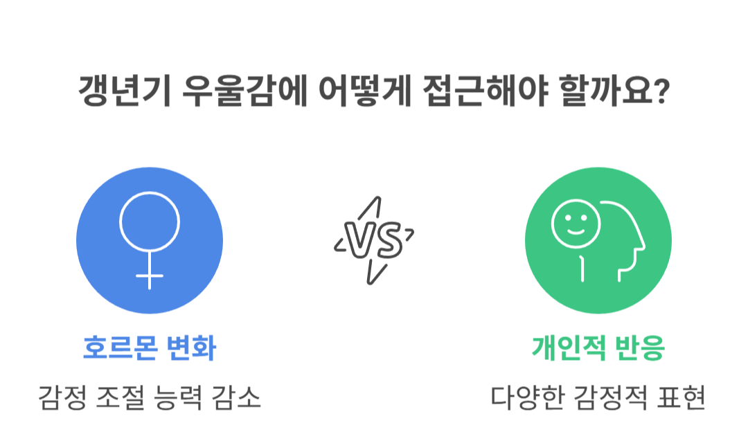갱년기 우울감, 왜 생기는 걸까?