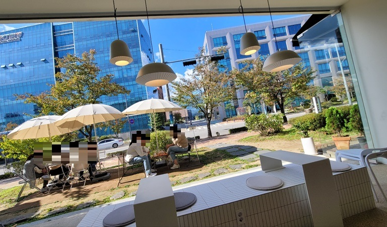 안양 동편마을 카페거리 - 에그룸 주변