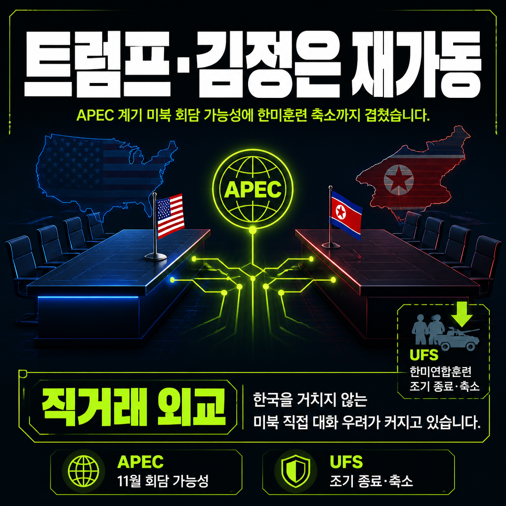 트럼프·김정은 재가동