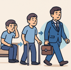 직업 복귀 또는 사회 참여