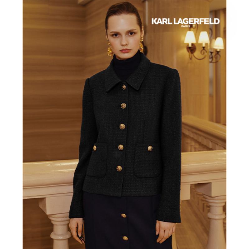 칼라거펠드 혜택 23FW 오르네 카라트위드자켓