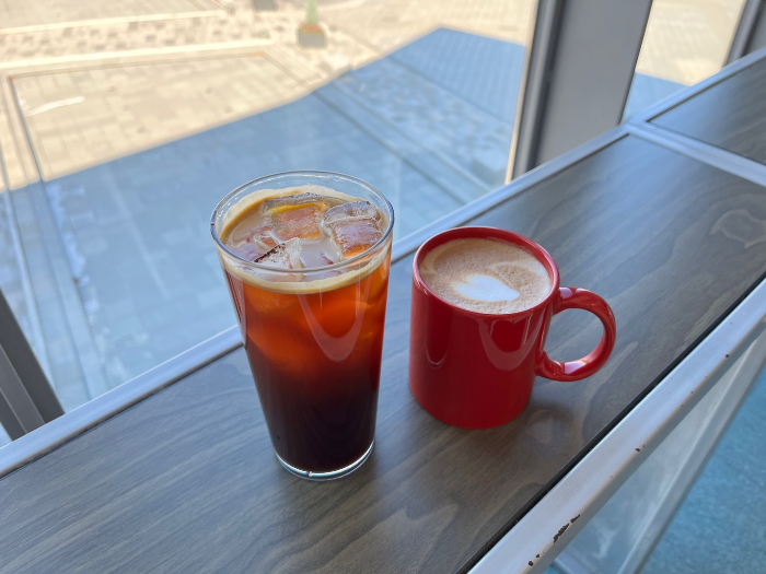 아이스 아메리카노, 따뜻한 라떼