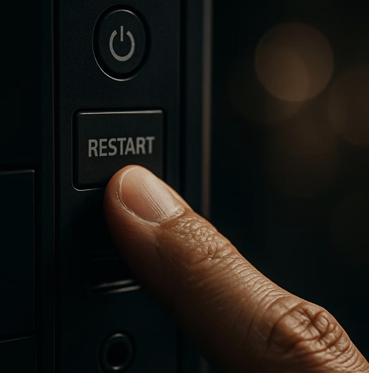 최고의 해결책은 ‘다시 시작’