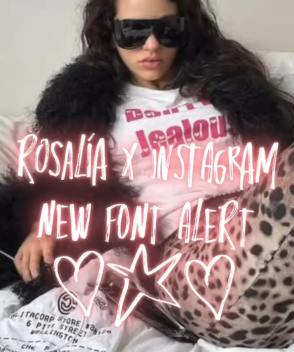 인스타 폰트 변환 업데이트 rosalia 로사리아 이모티콘 하트 별 추가 방법 총정리