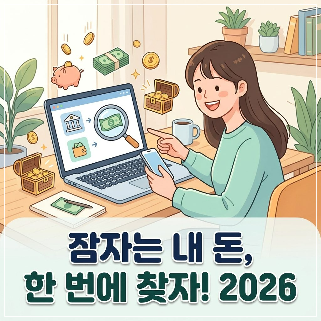 휴먼계좌 숨은돈찾기