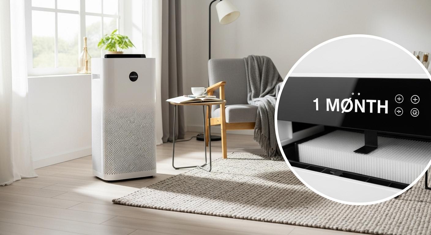 털날림 대형 공기청정기 1달 사용 후기