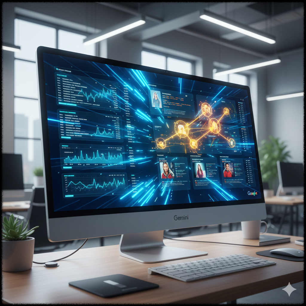 실시간 정보 검색과 최신 데이터에 강한 대화형 AI 사용 모습