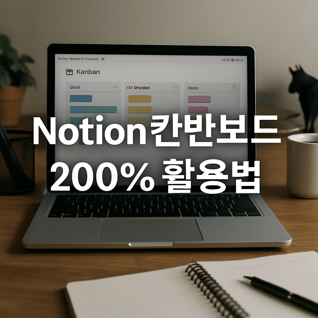 노션 Notion 칸반 보드 프로젝트 활용법