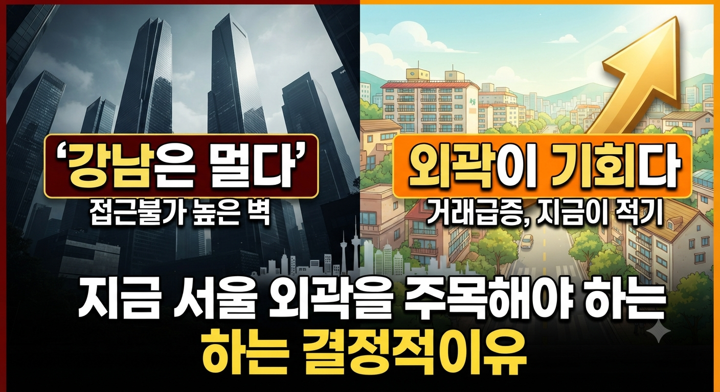 "강남은 멀고, 외곽은 기회다"